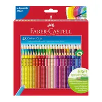Creioane color, 48culori, Grip, Faber-Castell