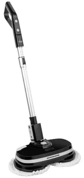 Mop electric Teesa Power Clean TSA5035, 60 W, 0.3 l, 240 rpm, Autonomie 35 min, Functie de ceruit (Negru/Argintiu)