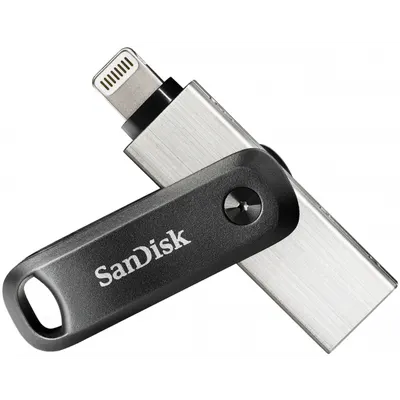 Memorie Externa USB-A 3.0 / Lightning SanDisk iXpand Go, 256Gb SDIX60N-256G-GN6NE