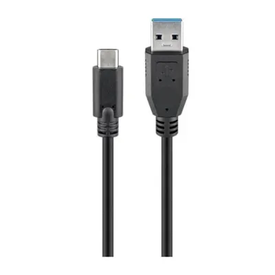 Cablu USB-C 3.1 Tata, USB 3.0 A Tata, 1 m, Goobay