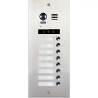 Panou de apel video modular V-TECH DMR21-S8 cu camera wide angle, 8 butoane de apel, comunicare 2 fire fara polaritate, IP55, antivandal