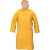 Pelerina ( manta ) de ploaie impermeabila cu gluga RUDI, 100% PVC, Galbena (Selecteaza Marimea Dorita: L)