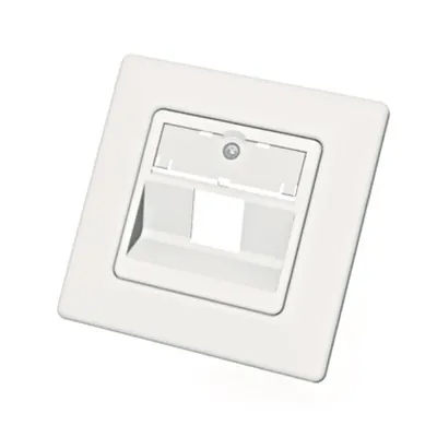 preLink/fixLink Data Outlet SL 80x80mm, Single