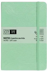 Agenda verde pastel nedatata