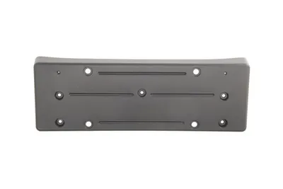 Suport numar inmatriculare Fata potrivit LAND ROVER DISCOVERY IV 2009-2018 2009-2016 - (plastic, negru)