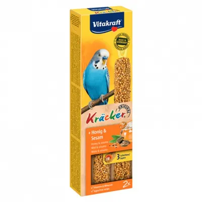 Batoane pentru perusi Vitakraft cu miere susan 2 buc