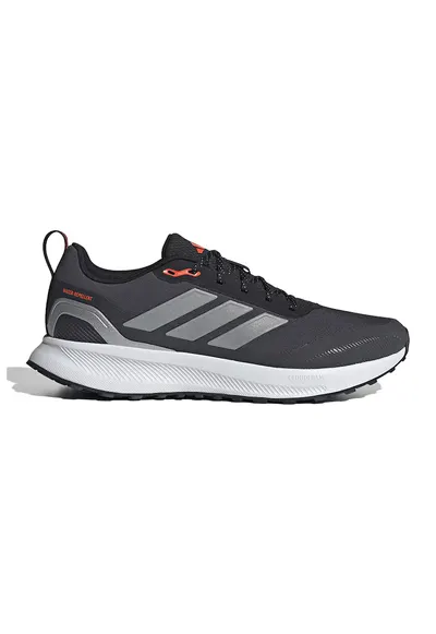 Pantofi Runfalcon 5 cu finisaj rezistent la apa - pentru alergare - Gri/Negru stins