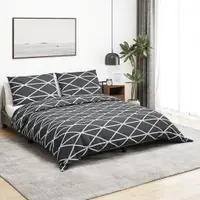 Gossi set cu husa de pilota, gri, 140x200 cm, bumbac