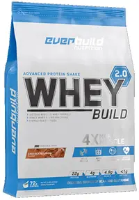 Whey Build 2.0, ciocolată și cocos, 2270 g, Everbuild
