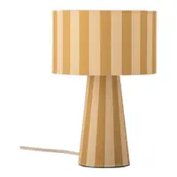 Veioză galbenă din material textil cu abajur textil (înălțime 30 cm) Emmie – Bloomingville