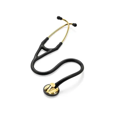 Stetoscop 3M™ Littmann® Master Cardiology™, Negru, capsula alama (Black/Brass)
