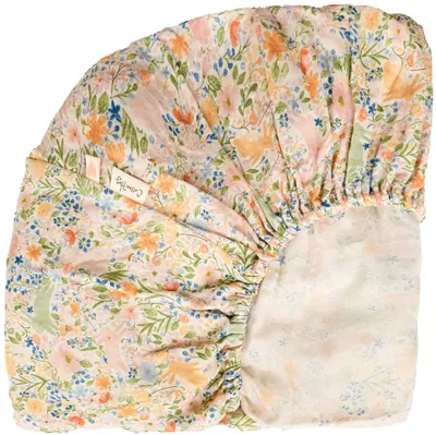 Cearceaf cu elastic Cotton Hug - Iepure, 60 x 120 cm