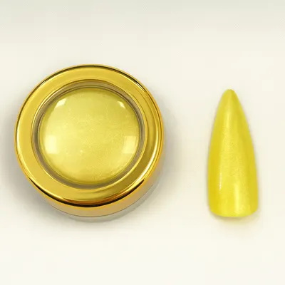 Pigment Unghii Nailsup Efect Satinat Gold
