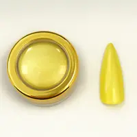 Pigment Unghii Nailsup Efect Satinat Gold
