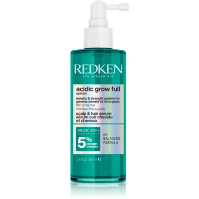 Redken Acidic Grow Full System Scalp and hair serum ser hidratant pentru par fin 100 ml