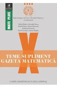 Gazeta Matematica Clasa a 10-a Teme supliment