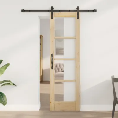 vidaXL Ușă glisantă ORKDAL natural 61 x 198,5 cm