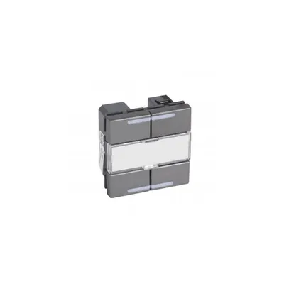 KNX control mechanism Arteor - versiune patrata - magnesium