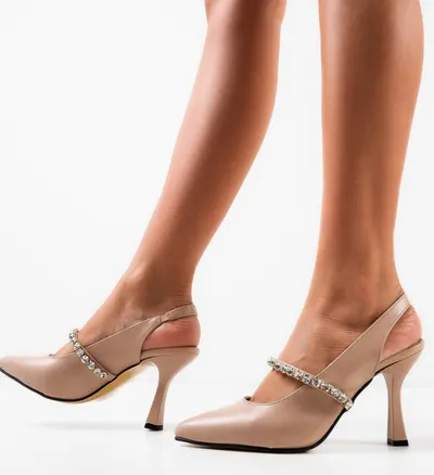 Pantofi dama Cook Nude
