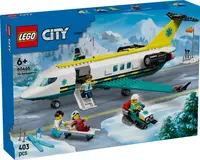LEGO® City - Avion-ambulanta pentru urgente (60465)