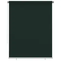 vidaXL Jaluzea tip rulou de exterior 185 (l) x 230 (î) cm, verde închis, HDPE