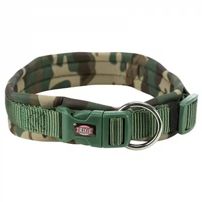 Zgarda Premium Camouflaj M-L 42-48 cm 20mm