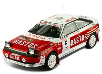 Model de colecție IXO Curse: Mașini - Toyota Celica GT-Four ST165 #5 R.Verreydt/G.Biar Haspengouw Rallye 1990 Bastos