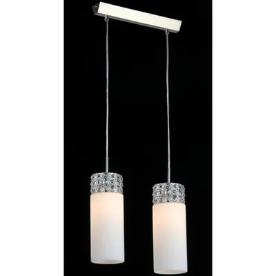 Lampa suspendata Fusion Collana,2 x E14,D.320,cm,H.1000 cm,Nichel