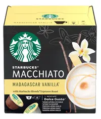 Capsule de cafea STARBUCKS - Madagascar Vanilla Macchiato, 6 băuturi