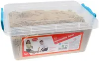 Nisip de joacă Bigjigs - În cutie de plastic, 5 kg