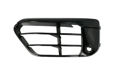 Grila bara fata stanga potrivit BMW X1 2015-2019 - SPORT, cu locas senzori, plastic, negru lucios)