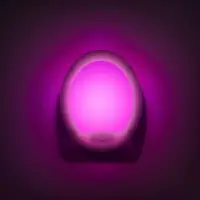 Lumina de veghe LED colori alternante 7 LED 8x10cm PHENOM