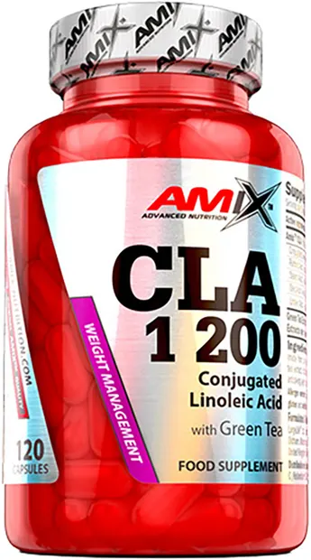 CLA 1200 + Green Tea, 120 capsule, Amix