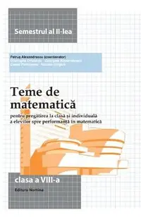 Teme De Matematica Cls 8 Sem 2