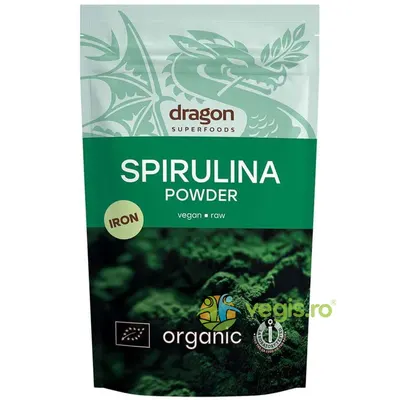 Pulbere de Spirulina Ecologica/Bio 200g