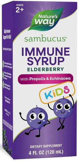 Sambucus Immune Sirop pentru copii, 120 ml, Nature’s Way