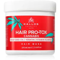 Kallos Hair Pro-Tox Cannabis masca de par regeneratoare cu ulei de canepa 275 ml
