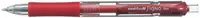 Roller cu gel automat Uni Signo - UMN152, lata retractabila, 1.0 mm, rosu