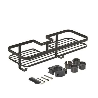 Raft pentru baie Metaltex Origine, negru