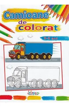 Camioane de colorat