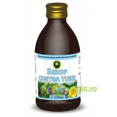 Sirop Contra Tusei fara Zahar Sticla 250ml