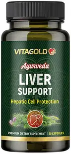 Ayurveda Liver Support, 30 capsule, Vitagold