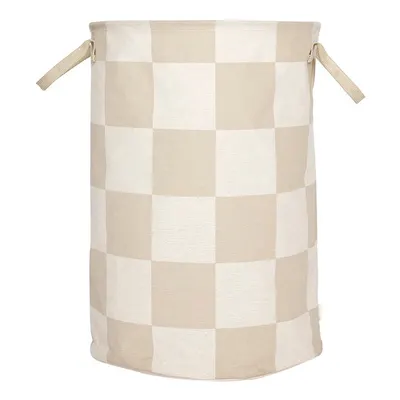 Coș de rufe bej/crem din material textil Chess – OYOY Living Design