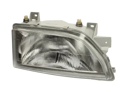 Far fata Dreapta (halogen, H4/W5W, electric, manual, mecanic, fara motoras, culoare insert: cromat) potrivit FORD ESCORT V, ESCORT V EXPRESS, ORION