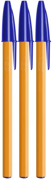 Set pixuri BIC Orange - 0,8 mm, albastru, 3 buc