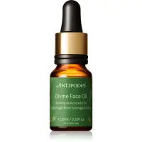 Antipodes Divine Face Oil Rosehip & Avocado Oil ser protector impotriva primelor semne de imbatranire ale pielii 10 ml