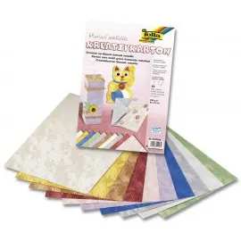 Carton Damask Metalizat