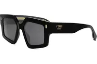 FENDI Roma Black Square Sunglasses