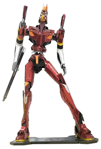 Model de asamblat PLEX Animation: Evangelion - Unit Eva-02, 17 cm