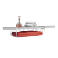 Coș de agățat pe raft Metaltex, lățime 50 cm
